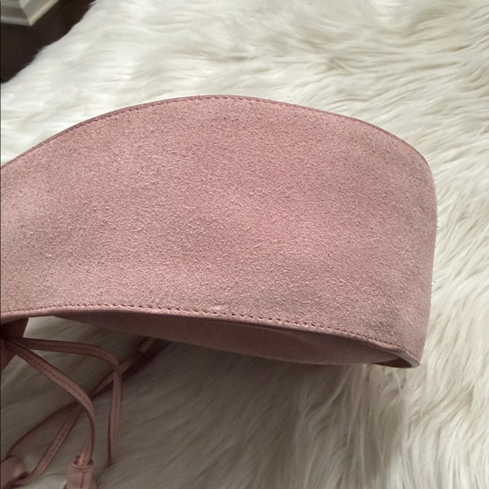 THE ROW Suede Bucket Bag